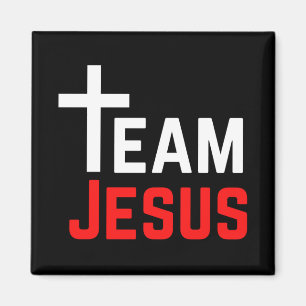 Team Jesus  Magnet