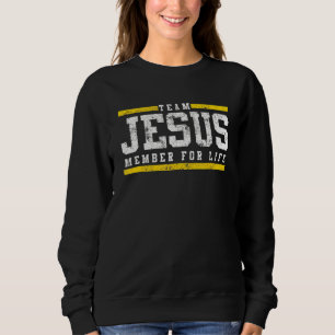 Team Jesus Member For Life Church Tees Men Women