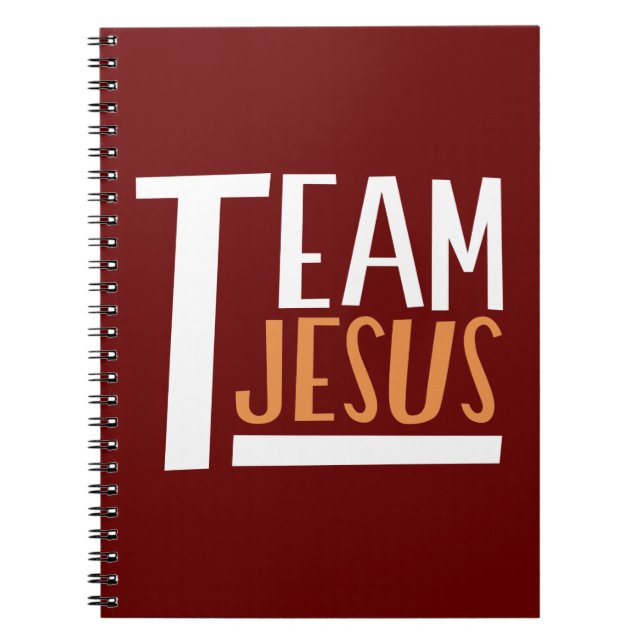 Team Jesus Notebook (Front)