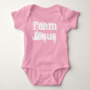 Team Jesus Onsie Baby Bodysuit