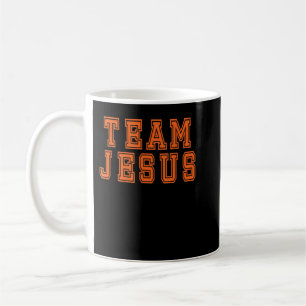 Team Jesus Religious Christian Believer Faith Chri Coffee Mug