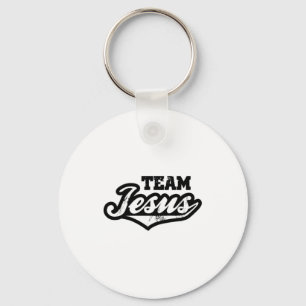 Team Jesus T Shirt Keychain