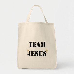 Team Jesus Tote Bag
