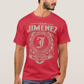 Team JIMENEZ Lifetime Member Vintage JIMENEZ Famil T-Shirt