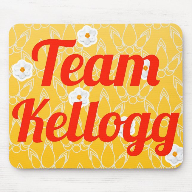 Team Kellogg Mouse Pad (Front)