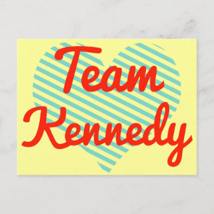 Team Kennedy Postcard