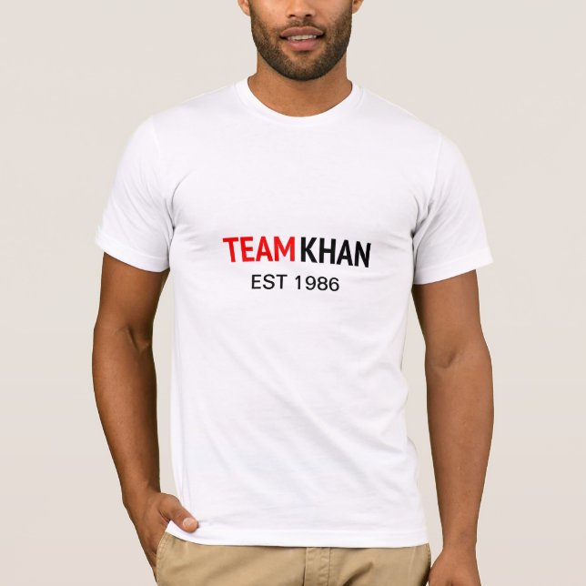 TEAM KHAN T-Shirt (Front)