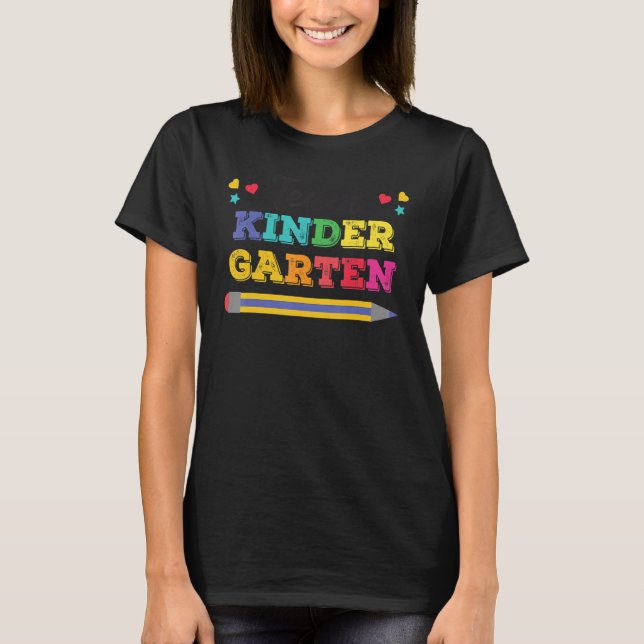 Team Kinder Garten  Back To School T-Shirt (Front)