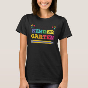 Team Kinder Garten Back To School T-Shirt