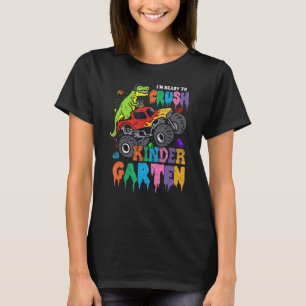 Team Kindergarten Squad Back To School Dinosaur Ki T-Shirt