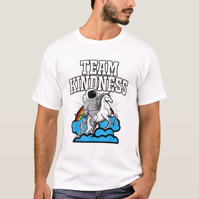 Team Kindness Shirt - Choose Kind tshirt - Unicorn (Front)