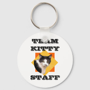 Team Kitty STAFF Keychain
