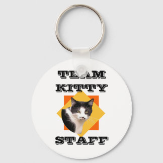Team Kitty STAFF Keychain