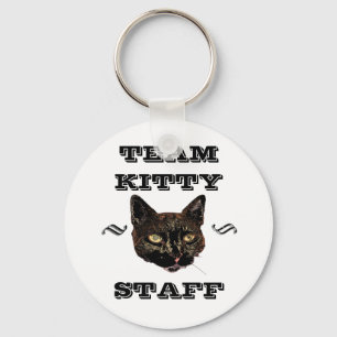 Team Kitty STAFF Keychain