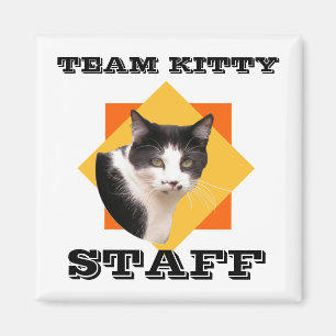 Team Kitty STAFF Magnet