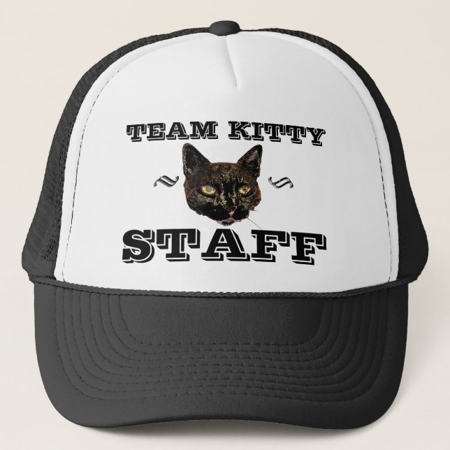 Team Kitty STAFF Trucker Hat (Front)