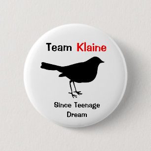 Team Klaine 2 Inch Round Button