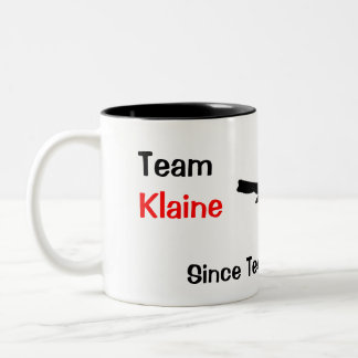 Team Klaine Two-Tone Coffee Mug
