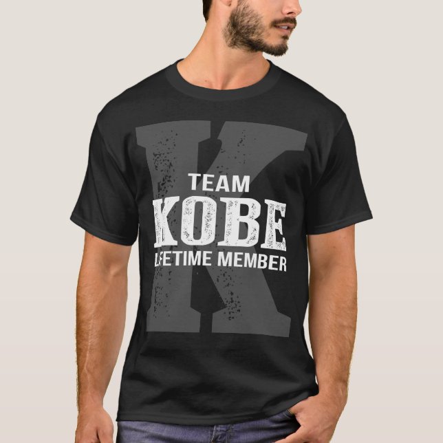 Team Kobe Lifetime Member T-Shirt (Front)