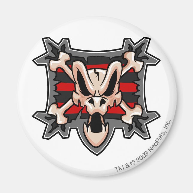 Team Krawk Island Logo Magnet (Front)