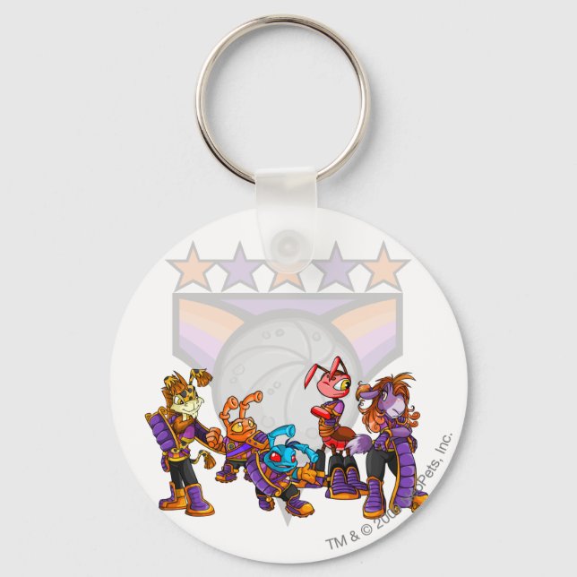 Team Kreludor Group Keychain (Front)