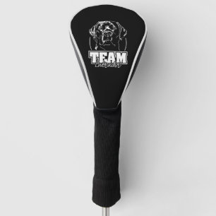 Team Labrador Retriever dog mom hound Golf Head Cover