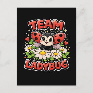 Team Ladybug Postcard
