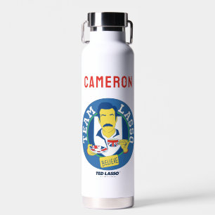 Team Lasso Tea Iconic Avatar   Add Your Name Water Bottle