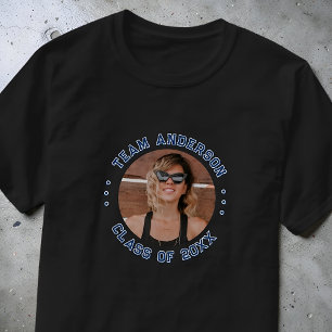 Team [Last Name] Graduation Photo Class of 20XX T-Shirt