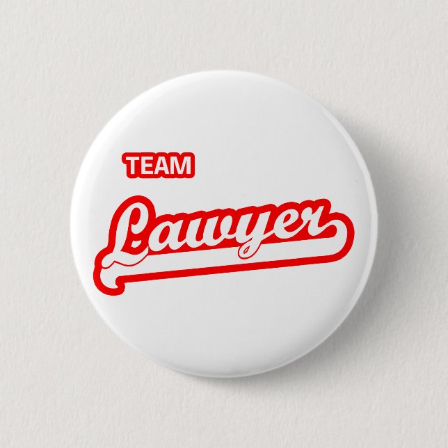 Team Lawyer 2 Inch Round Button (Front)
