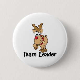 Team Leader 2 Inch Round Button