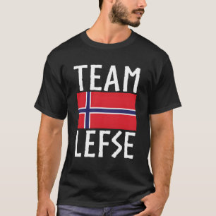 Team Lefse Norwegian Lefse Making T-Shirt