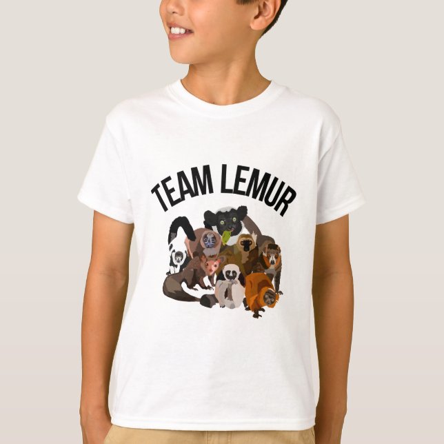 Team Lemur T-Shirt (Front)