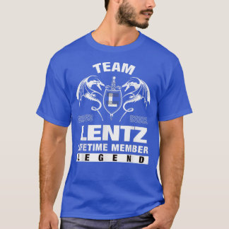 Team LENTZ Lifetime Member Gifts  T-Shirt