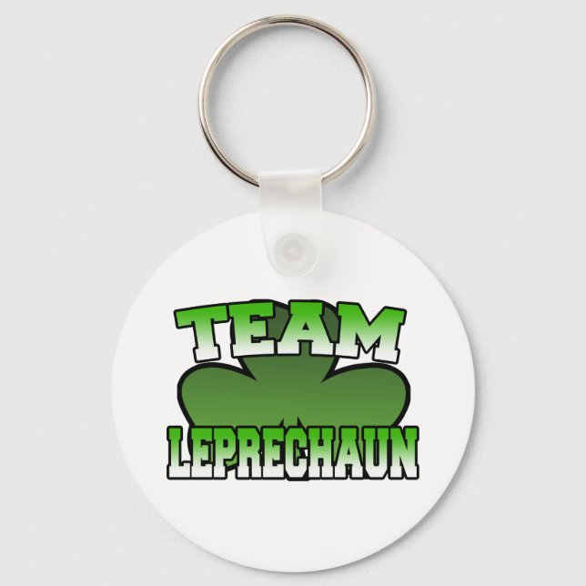 Team Leprechaun Keychain (Front)