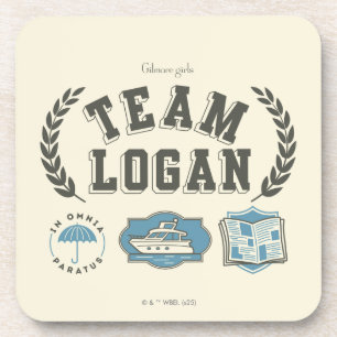 Team Logan Gilmore Girls Design Coaster