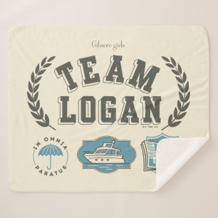 Team Logan Gilmore Girls Design Sherpa Blanket