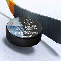 Team Logo Hockey Player Name Jersey Number & Photo