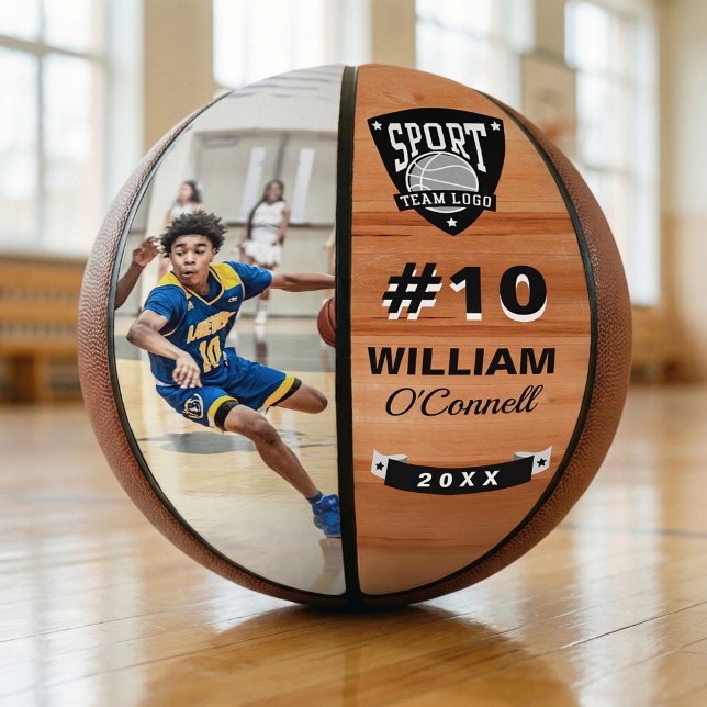 Team Logo Player Number Photo Athletic Achievement Basketball (Team Logo Player Number Photo Athletic Achievement Basketball)