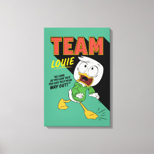 Team Louie Canvas Print