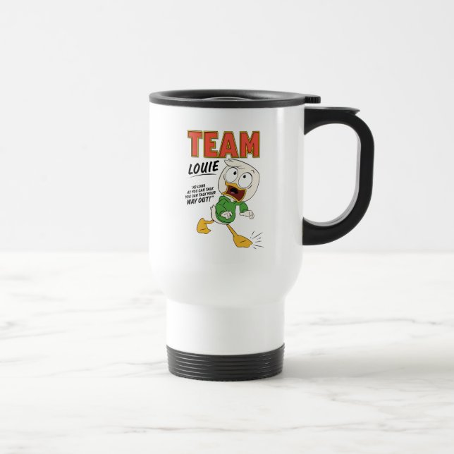 Team Louie Travel Mug (Right)