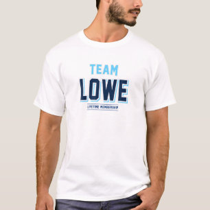 Team Lowe Gift Proud Family Surname Last Name T-Shirt
