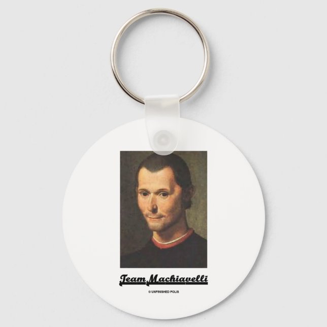 Team Machiavelli Keychain (Front)