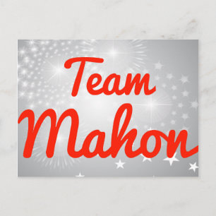 Team Mahon Postcard