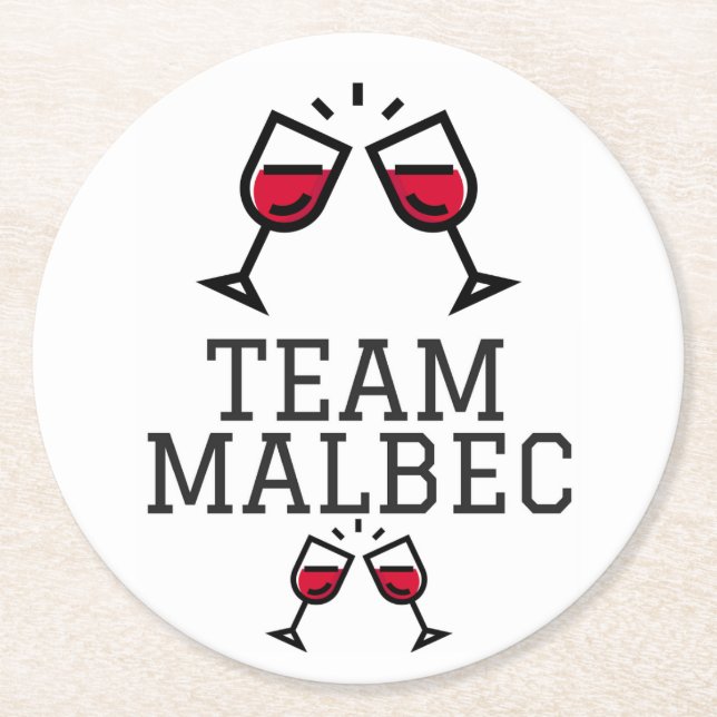Team Malbec Coasters (Front)