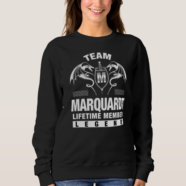 Team Marquardt Lifetime Member Sweatshirt (Front)