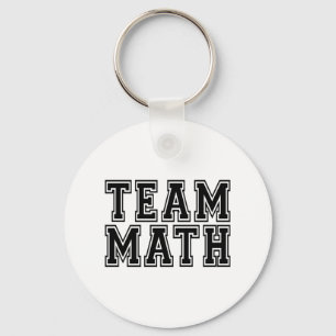 Team Math Keychain