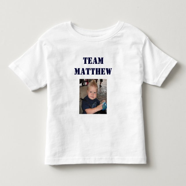 Team Matthew - Toddler T-shirt (Front)