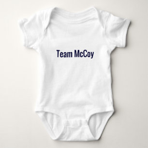 Team McCoy Baby Bodysuit