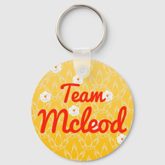 Team Mcleod Keychain (Front)
